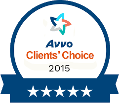 Avvo | Clients' Choice | 2015 | 5 Stars